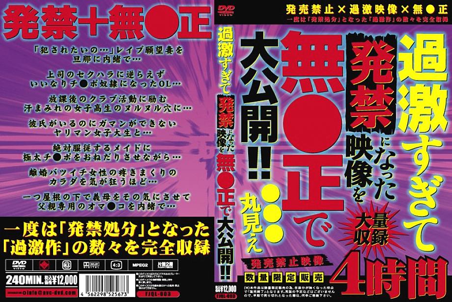 FJQL-003 DVD封面图片 