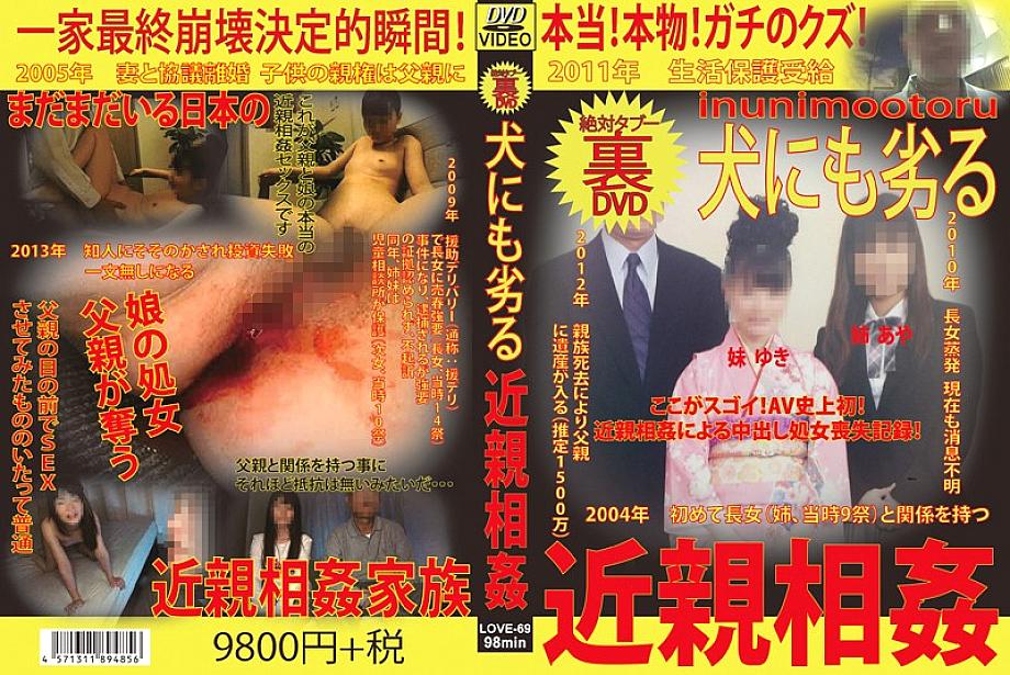 LOVE-69 Sampul DVD