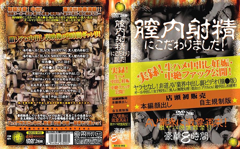 BZOX-002 DVDカバー画像