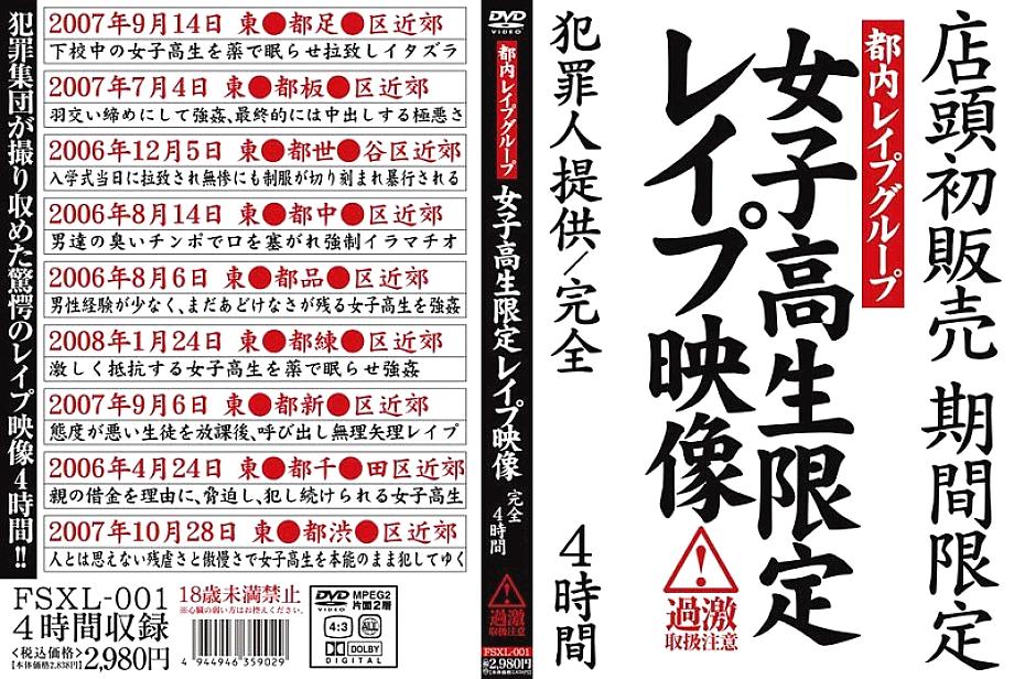 FSXL-001 DVDカバー画像