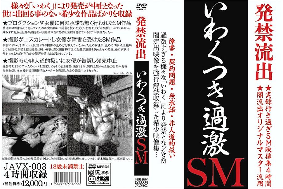 JAVX-003 DVD Cover